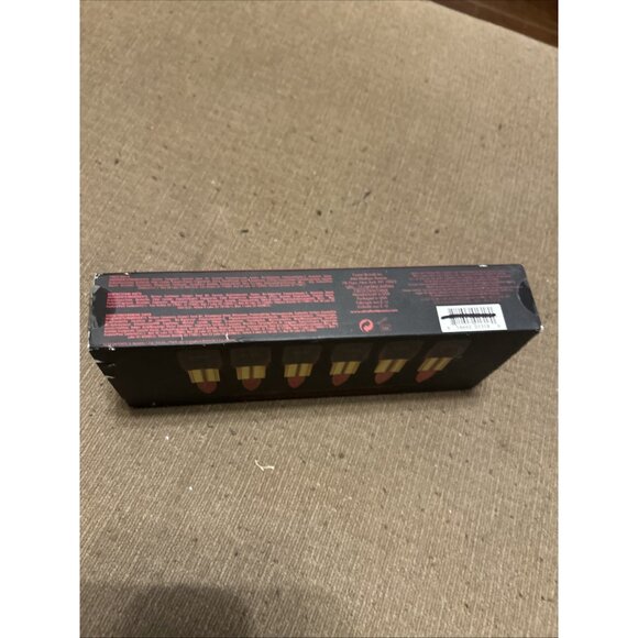 ULTRAFLESH Perfect Reds Set Of 6 Mini Lipsticks Matte & Sheer New In Sealed Box - Picture 2 of 8